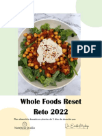 Whole Foods Reset - Reto 2022 - 5 Días