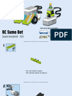 Manual Wedo 2.0 - Robô de Combate Sumô