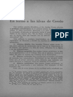 Abr1950 en Torno a Las Ideas de Cossio