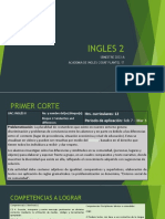 Ingles 2 Primer Corte