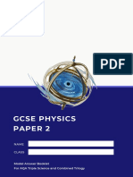 GCSE Physics Paper 2 Model Answer Booklet