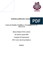 ATA 01 - Tipos de Datos - Jimenez Ramirez Pedro Antonio 4IM4