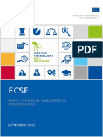 European Cybersecurity Skills Framework Role Profiles - En.es