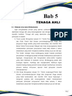 .Bab V - Tenaga Ahli