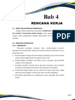 .Bab Iv - Rencana Kerja