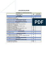 Lista Preturi Unitare - Forfetare