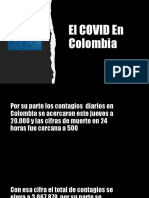 COVID en Colombia supera los 3 millones de casos y 79 mil muertes