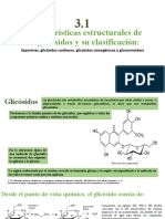 Características Estructurales de Los Glicósidos