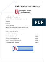 Monogrfia de Etica y Seguridad de Informacion