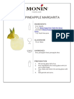 Monin Recipe Keto Pineapple Margarita Us