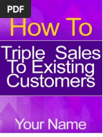Download How to Triple Sales to Existing Customers by Eug Soh SN62673983 doc pdf