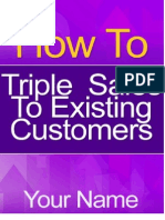 How To Triple Sales To Existing Customers