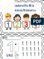 Cuadernillo Mis Primeros Numeros