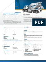 McNeilus Standard Mixer and M80 Drum Spec Sheet