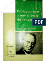 Louis Hjelmslev - Prolégomènes À Une Théorie Du Langage - Compressed