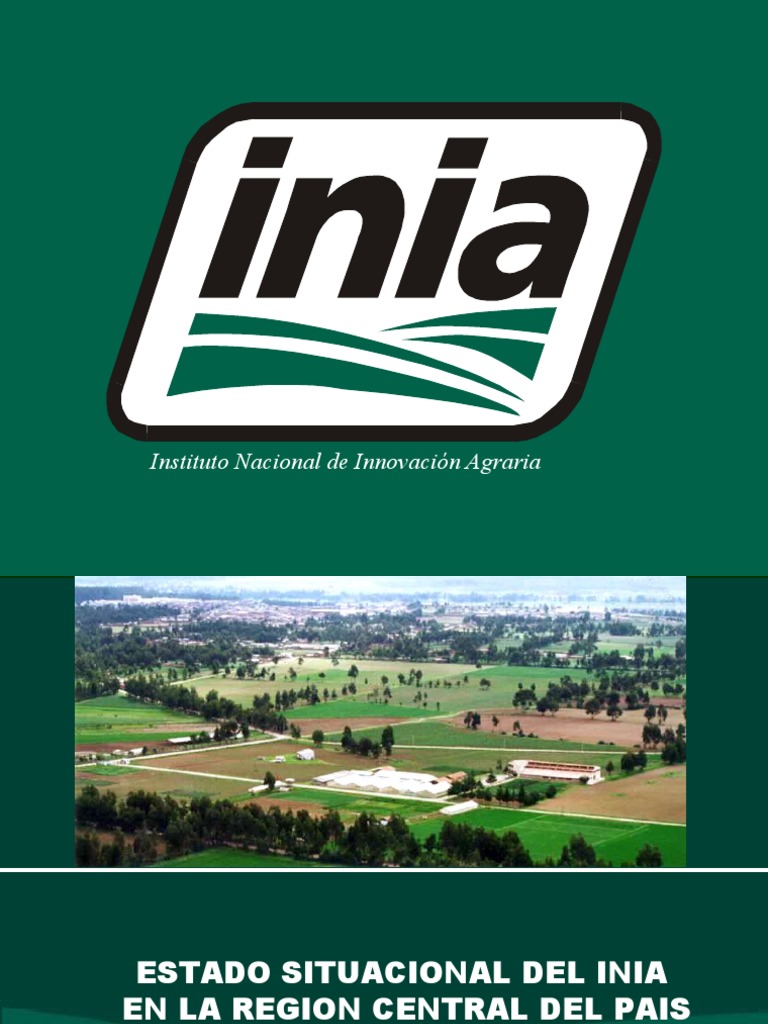 Estado del INIA en Región Central | PDF | Agricultura