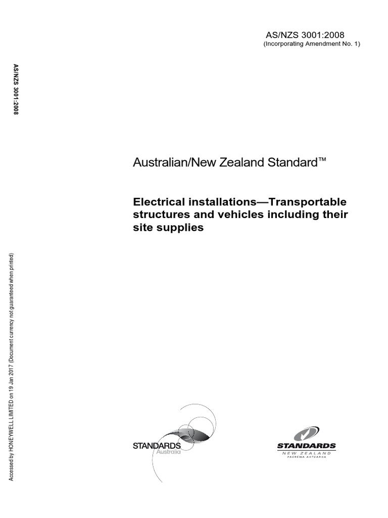 Aust Standard Electrical 30012008A1 PDF Ac Power Plugs And Sockets