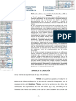 Fundamento 11vo Al 17mo CASACIÓN 146-2021 AYACUCHO Informe Especial de La CGR