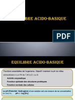 Cours Equilibre Acidobasique