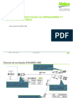 Chicote Excitação Alternador T1 SD