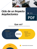 Ciclo de Un Proyecto Arquitectonico