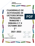 1° Cuadernillo Semana 3 y 4 Octubre 2021-2022