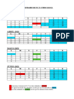 Calendario FCT Aã - o Covid 2020-21 Marzo Junio