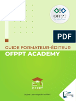 Guide Formateur-Editeur LMS OFPPT