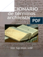 DICCIONARIO de Terminos Archivisticos