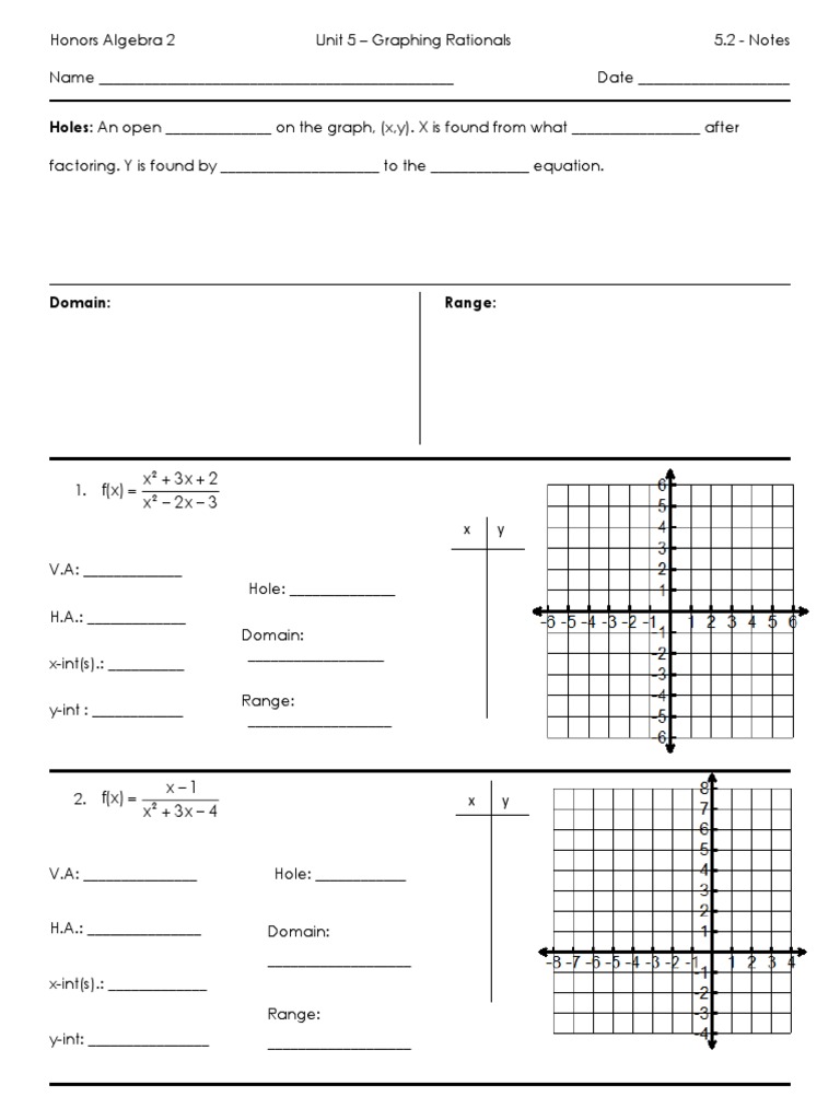 5.2 - Holes D R Equations - Notes Sweet | PDF | Mathematical Analysis ...