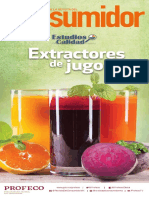 Estudio Calidad Extractores de Jugo