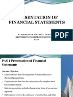 PAS 1 Financial Statements