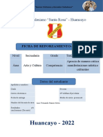 Ficha de Reforzamiento Arte-3ro-2022