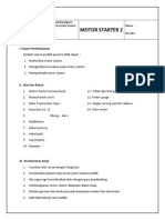 Job Sheet Starter 2