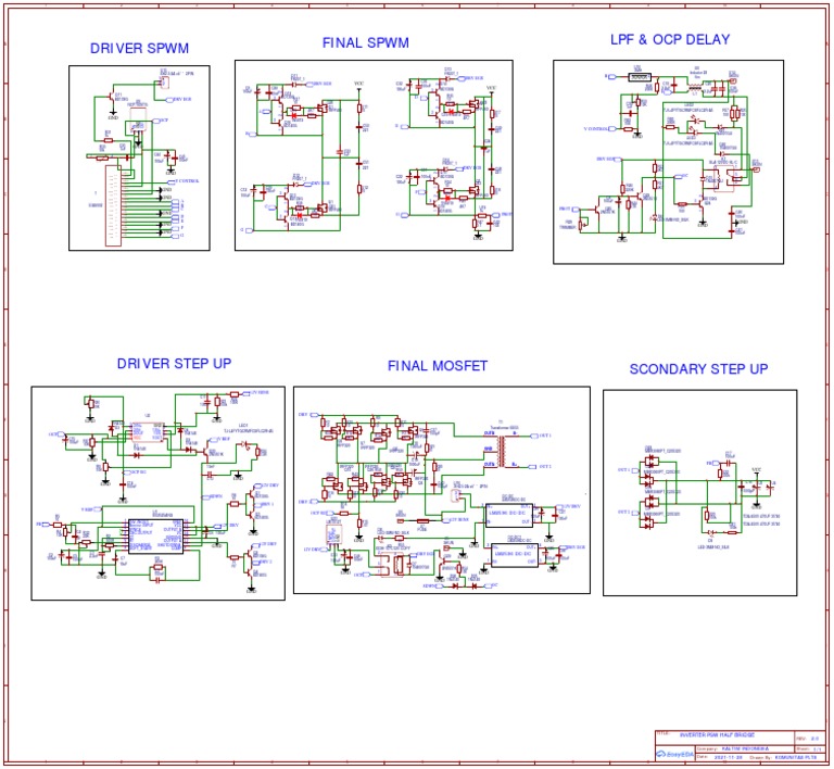Inverter PSW Half Bridge Design | PDF