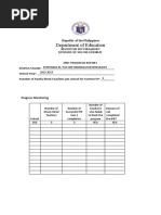 IPBT Progress Report