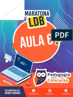 Pedagogia para Concurso Maratona LDB Material Aula6