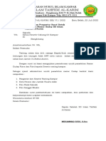 Surat Pengantar Pembuatan Gudep