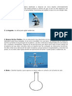 50 Instrumentos de Laboratorio de Biología