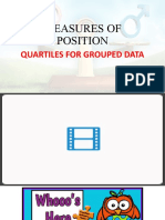 Quartiles For Grouped Data
