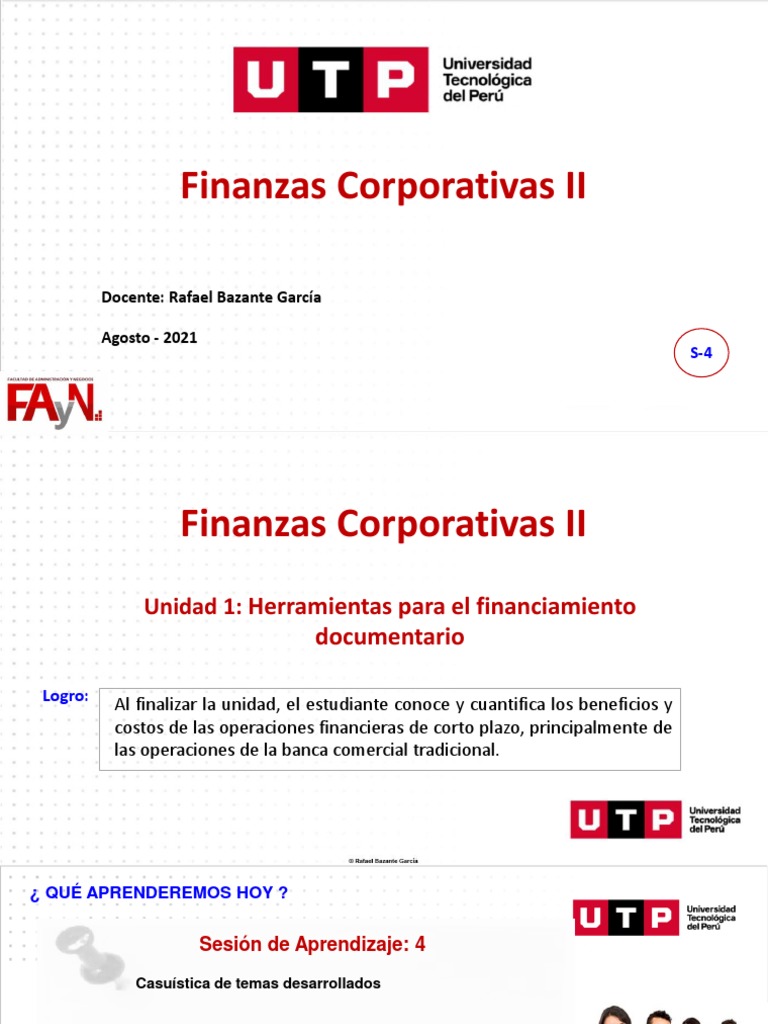 Finanzas Corporativas II: Herramientas y Casos | PDF | Finanzas y dinero