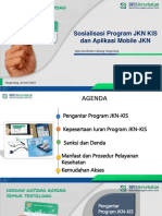 Materi Sosialisasi Program JKN Kis Dan Aplikasi Mobile JKN