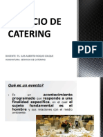 Servicio de Catering 2021