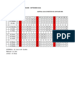 Jadwal Jaga 2022