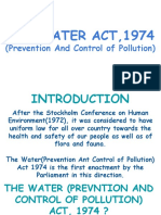 The Water Act, 1974