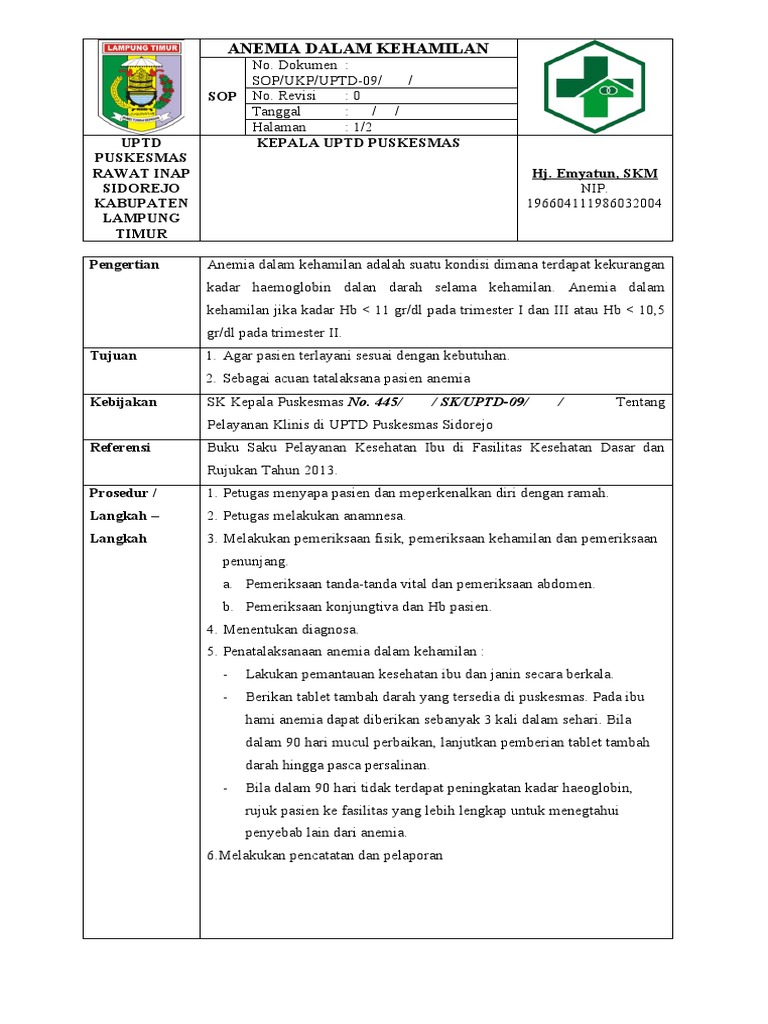 ANEMIA | PDF