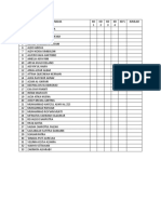 Daftar Nilai KD Kelas 4 Baru