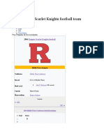 Rutgers Scarlet Knights Football