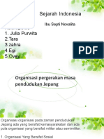 SEJARAH ORGANISASI MASA PENDUDUKAN JEPANG