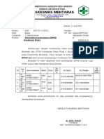 Permohonan Pinjam BPKB Puskesmas Mentaras (21 Juli 2022)